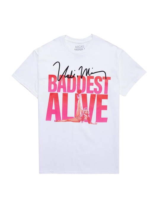 Nicki Minaj Baddest Alive Tee